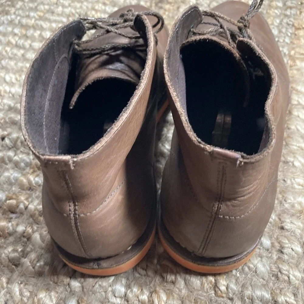 Cole Haan Chukka Dress Boot Tan Sz‎ 10.5 M Leather